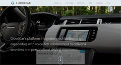 Desktop Screenshot of cloudcar.com